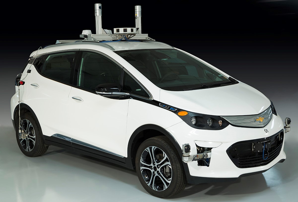 First-Generation Self-Driving Test Vehicle First-Generation Self-Driving Test Vehicle