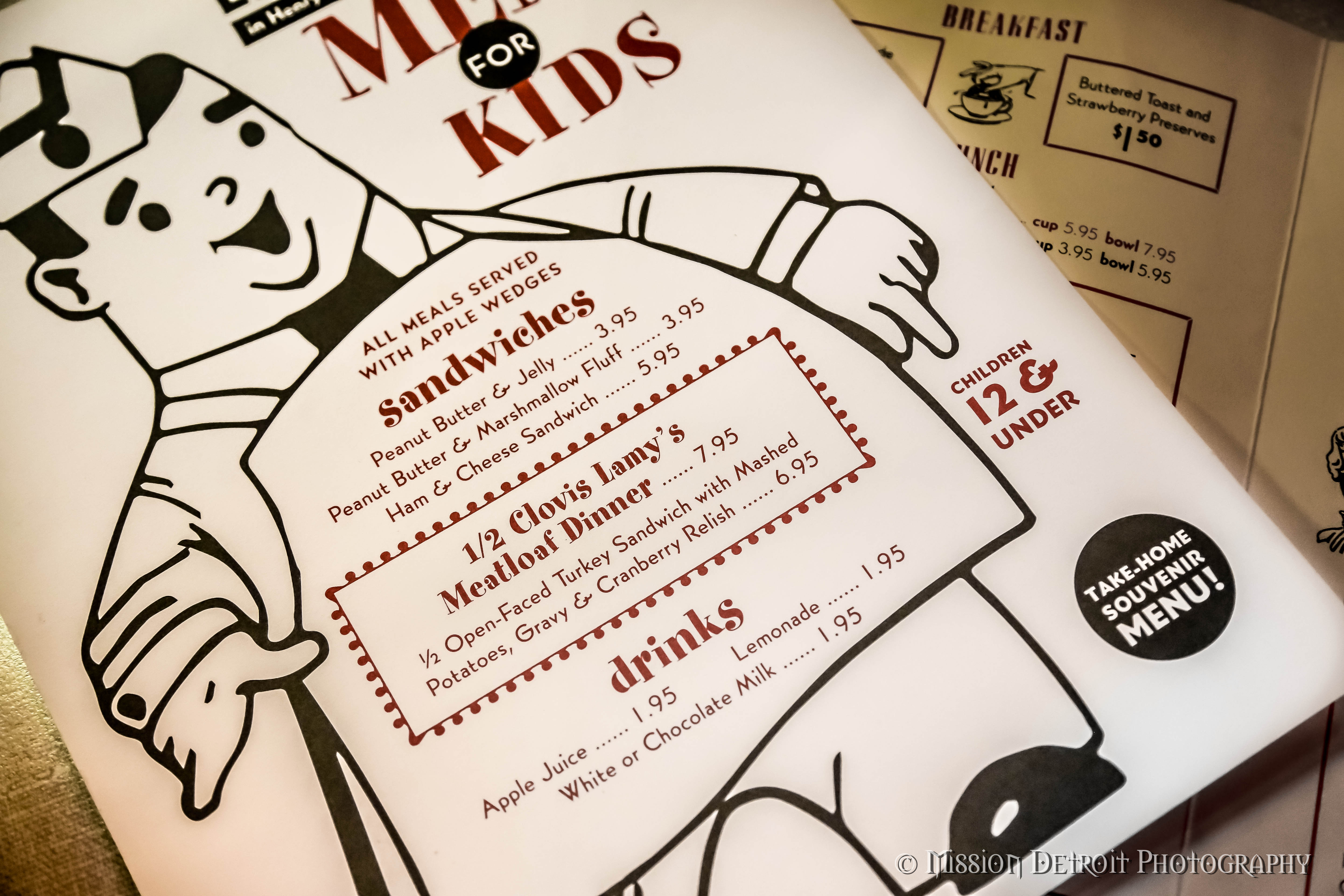 Kids Menu