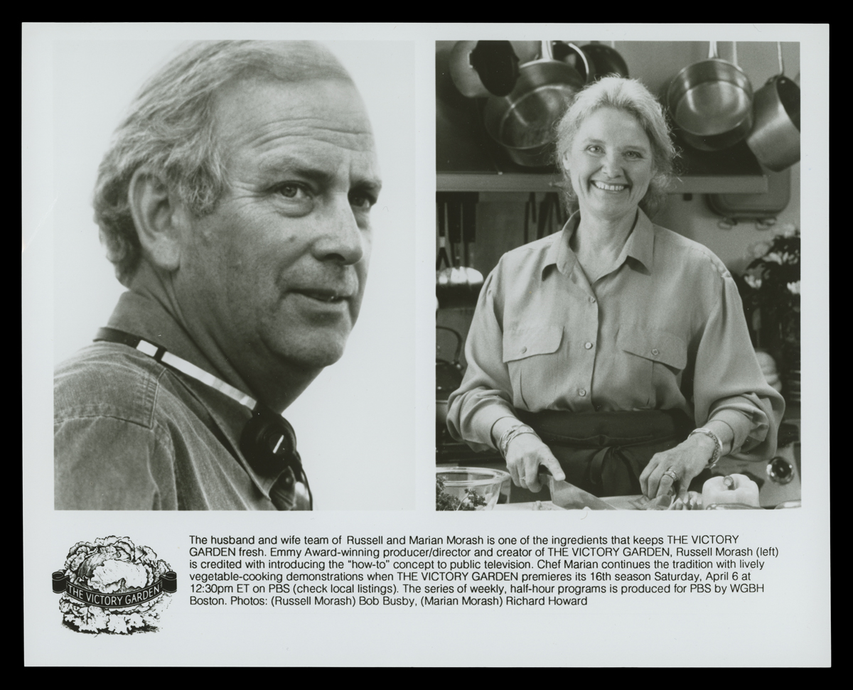 Russell and Marian Morash of the Television Program The Victory Garden circa 1991