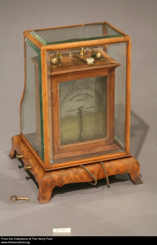 Galvononmeter - First Transatlantic Cable - Henry Ford Museum Galvononmeter - First Transatlantic Cable - Henry Ford Museum